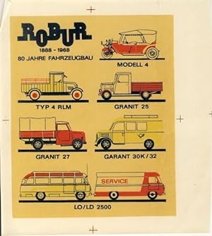 80 Jahre Fahrzeugbau 1888-1968