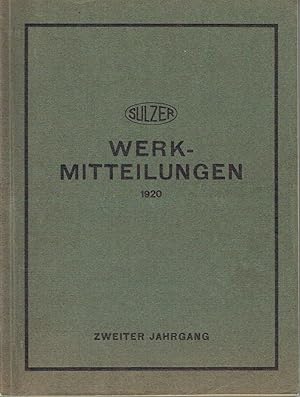 Sulzer Werk-Mitteilungen