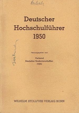 Deutscher Hochschulführer 1950