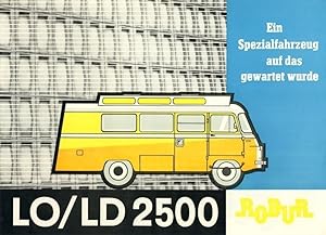 LO / LD 2500 - Das Spezialfahrzeug auf das gewartet wurde Robur-Fleischverkaufswagen LO 2500
