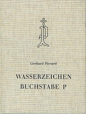 Bild des Verkufers fr Wasserzeichen Buchstabe P Teil 3: Abbildungen zum Verkauf von Versandantiquariat Funke