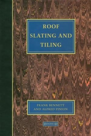 Immagine del venditore per Roof Slating and Tiling by Bennett, Frank, Pinion, Alfred [Hardcover ] venduto da booksXpress