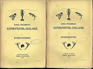 Experimental-Zoologie 3 Bänd 1907 Eine Zusammenfassung der durch Versuche ermittelten Gesetzmäßig...