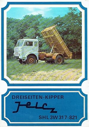 Bild des Verkufers fr Dreiseiten-Kipper Jelcz SHL 3W 317-821 zum Verkauf von Versandantiquariat Funke