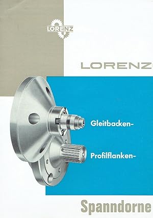 Image du vendeur pour Prospekt fr Gleitbacken- und Profilflanken-Spanndorne mis en vente par Versandantiquariat Funke