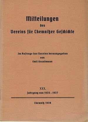 Mitteilungen des Vereins für Chemnitzer Geschichte