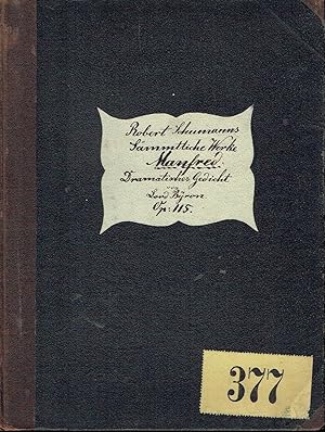 Manfred Dramatisches Gedicht von Lord Byron