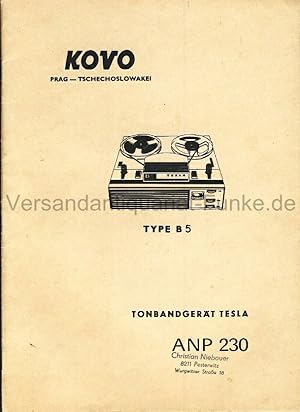 Tonbandgerät Tesla ANP 230 Type B5