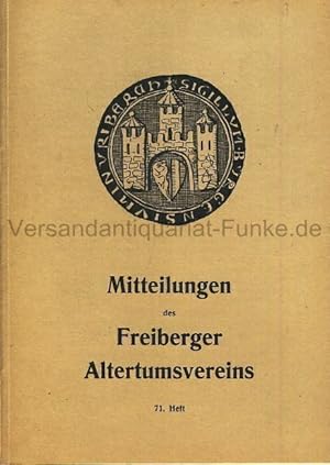 Mitteilungen des Freiberger Altertumsvereins