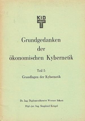 Seller image for Grundgedanken der konomischen Kybernetik for sale by Versandantiquariat Funke