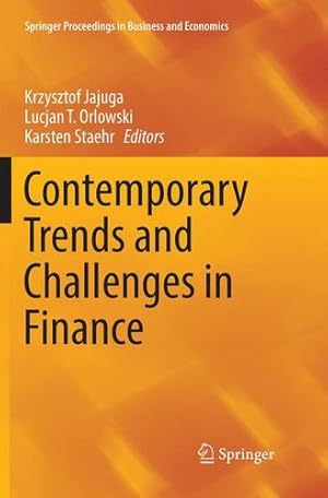 Imagen del vendedor de Contemporary Trends and Challenges in Finance: Proceedings from the 2nd Wroclaw International Conference in Finance (Springer Proceedings in Business and Economics) [Paperback ] a la venta por booksXpress