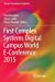 Bild des Verkufers fr First Complex Systems Digital Campus World E-Conference 2015 (Springer Proceedings in Complexity) [Soft Cover ] zum Verkauf von booksXpress