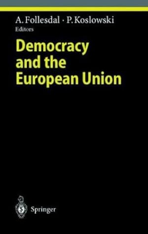 Immagine del venditore per Democracy and the European Union (Ethical Economy) [Hardcover ] venduto da booksXpress