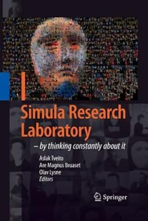 Seller image for Simula Research Laboratory: by Thinking Constantly about it [Paperback ] for sale by booksXpress
