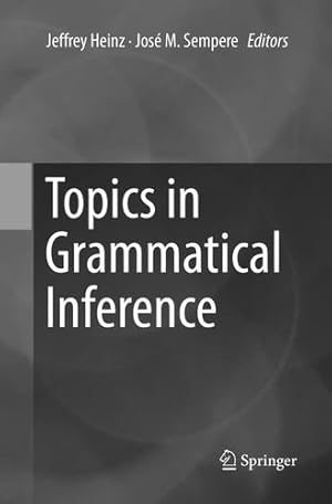 Seller image for Topics in Grammatical Inference [Paperback ] for sale by booksXpress