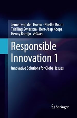 Seller image for Responsible Innovation 1: Innovative Solutions for Global Issues [Paperback ] for sale by booksXpress