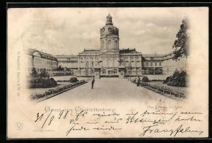 Bild des Verkufers fr Ansichtskarte Charlottenburg, Das Knigl. Schloss zum Verkauf von Bartko-Reher