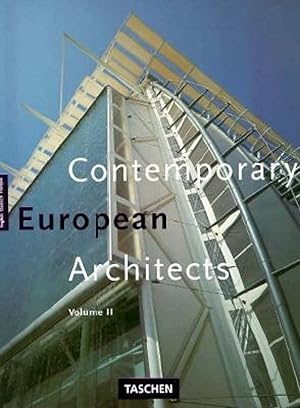 Bild des Verkufers fr Contemporary European architects Vol. 2. zum Verkauf von Antiquariat Buchhandel Daniel Viertel