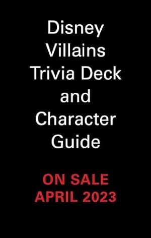 Imagen del vendedor de Disney Villains Trivia Deck and Character Guide by Kopaczewski, Christine [Unknown Binding ] a la venta por booksXpress