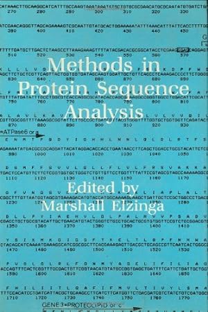 Seller image for Methods in Protein Sequence Analysis (Experimental Biology and Medicine) by Elzinga, Marshall [Hardcover ] for sale by booksXpress