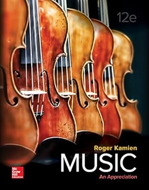 Image du vendeur pour Music: An Appreciation by Kamien Music: An Appreciation, Roger [Hardcover ] mis en vente par booksXpress