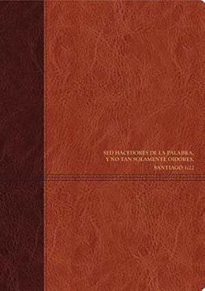 Seller image for Biblia de estudio del diario vivir RVR60 (Spanish Edition) [Imitation Leather ] for sale by booksXpress