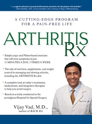 Seller image for Arthritis Rx: A Cutting-Edge Program for a Pain-Free Life by Vad M.D., Vijay [Paperback ] for sale by booksXpress