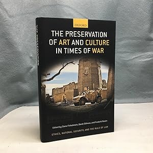 Imagen del vendedor de THE PRESERVATION OF ART AND CULTURE IN TIMES OF WAR. a la venta por Any Amount of Books