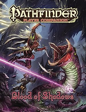 Imagen del vendedor de Pathfinder Player Companion: Blood of Shadows by Staff, Paizo [Paperback ] a la venta por booksXpress