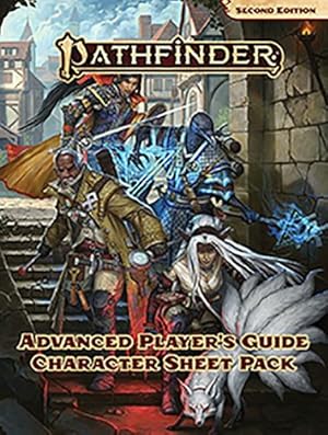 Seller image for Pathfinder Advanced Playerâs Guide Character Sheet Pack (P2) by Bonner, Logan, Robinson, Sarah E. [Game ] for sale by booksXpress