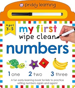 Seller image for Priddy Learning: My First Wipe Clean Numbers by Priddy, Roger [Board book ] for sale by booksXpress