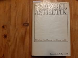 Seller image for sthetik. Band II. Einfhrung von Georg Lukacs for sale by Gebrauchtbcherlogistik  H.J. Lauterbach