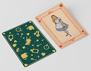 Imagen del vendedor de Wonderland Playing Cards [Novelty Book ] a la venta por booksXpress