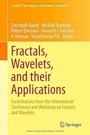 Imagen del vendedor de Fractals, Wavelets, and their Applications: Contributions from the International Conference and Workshop on Fractals and Wavelets (Springer Proceedings in Mathematics & Statistics) [Hardcover ] a la venta por booksXpress