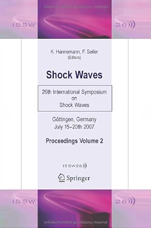 Seller image for Shock Waves: 26th International Symposium on Shock Waves, Volume 2 [Hardcover ] for sale by booksXpress