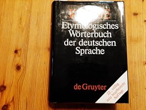 Bild des Verkufers fr Etymologisches Wrterbuch der deutschen Sprache zum Verkauf von Gebrauchtbcherlogistik  H.J. Lauterbach