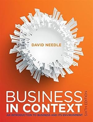 Immagine del venditore per Business in Context venduto da WeBuyBooks