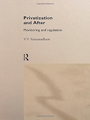 Image du vendeur pour Privatization and After: Monitoring and Regulation [Hardcover ] mis en vente par booksXpress