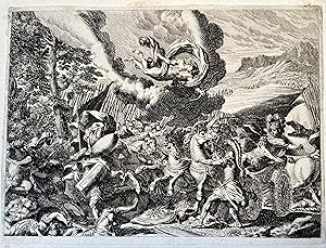 Apollo attacking Diomedes