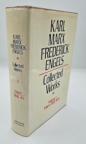 collected works: Volume 1: MArx: 1835-1843