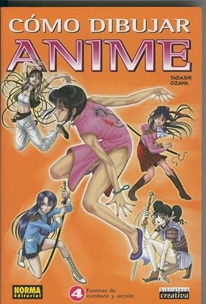 Seller image for Como dibujar anime numero 04: Escenas de combate y accion for sale by El Boletin