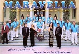 Bild des Verkufers fr POSTAL PV00593: Orquesta Maravella Creu de San Jordi zum Verkauf von EL BOLETIN