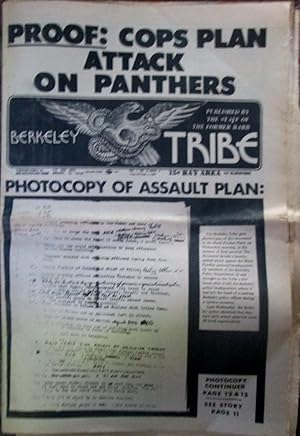 Berkeley Tribe. Vol 1. No. 8. Issue 8. Aug. 29-Sept. 4, 1969