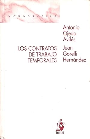 Seller image for LOS CONTRATOS DE TRABAJO TEMPORALES. for sale by Librera Smile Books