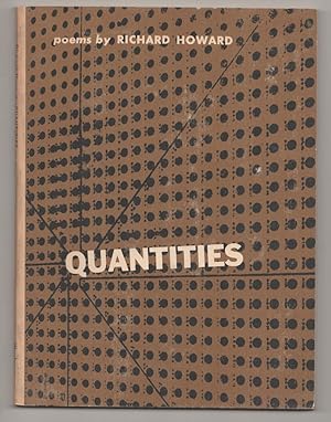 Image du vendeur pour Quantities mis en vente par Jeff Hirsch Books, ABAA