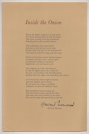 Inside The Onion (Signed Broadside)