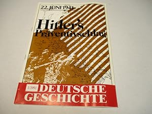 Bild des Verkufers fr 22. Juni 1941. Hitler's Prventivschlag. zum Verkauf von Ottmar Mller