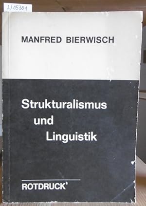 Seller image for Strukturalismus und Linguistik. 3.Aufl., for sale by Versandantiquariat Trffelschwein