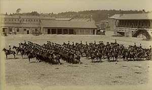 Aldershot United Kingdom military Royal Horse Artillery Old FGOS Photo 1888