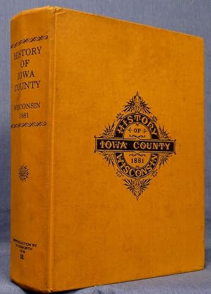 History Of Iowa County, Wisconsin